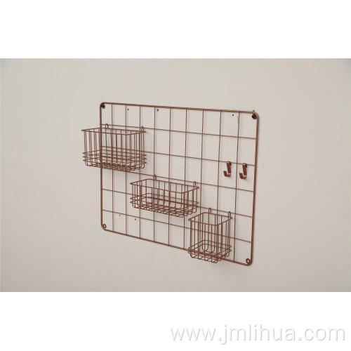 hanging wire basket for wall